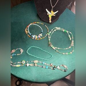 Source Unknown Multicolor Beaded Necklace Collection‎